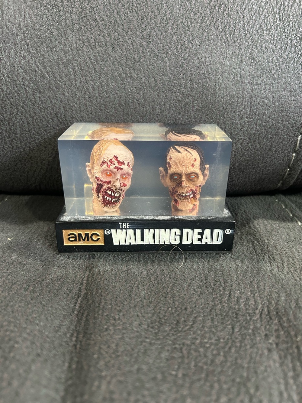 The Walking Dead light up display tank! Very cool!!